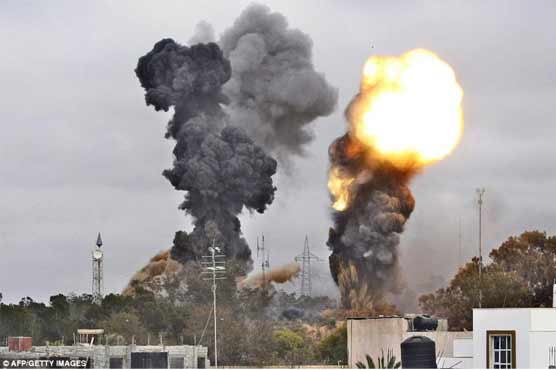 NATO says only military sites targeted in Libya