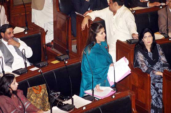 Marri, Marvi exchange barbs in Sindh Assembly 