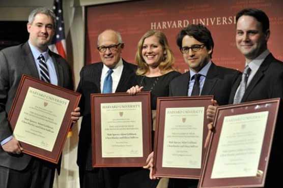 Reporters win Harvard prize for NYPD series