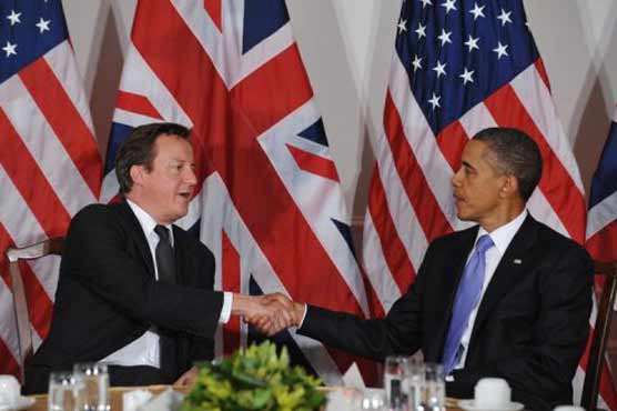 Obama, Cameron to take in US college hoops game