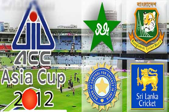 Asia Cup 2012: Schedule