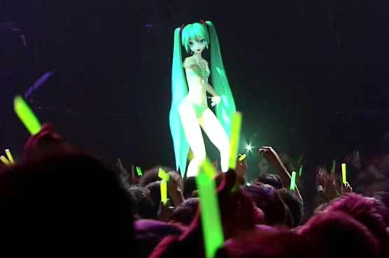 She sings, she dances, she's ... not real