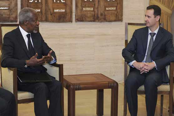 Kofi Annan to hold second meeting with Syrian president