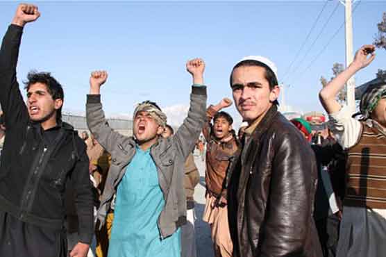 Afghans protest against killings in Kabul