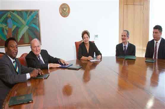 Brazil, FIFA presidents meet to ease tensions