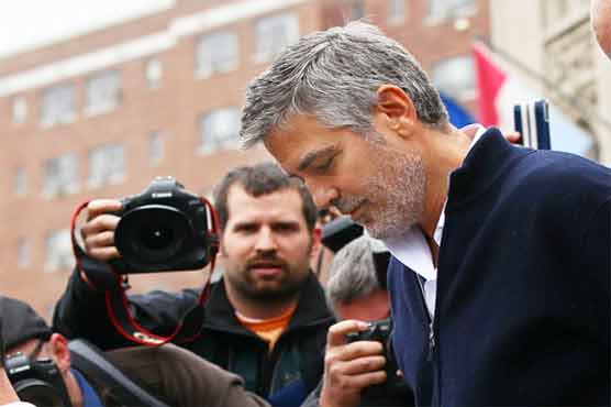 George Clooney arrested outside Sudan embassy protest
