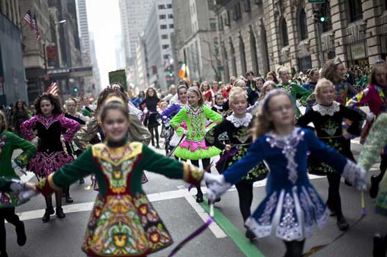 St. Patrick's Day parade held in New York