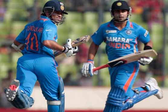  India one down chasing Pakistan's tally of 329
