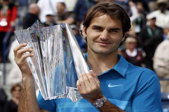 Federer defeats Isner in ATP Indian Wells