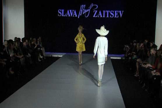 Veteran designer Slava Zaitsev opens Russian fashion week