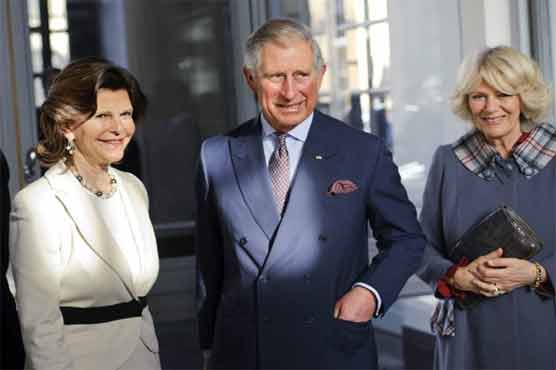 Prince Charles makes 1st official visit to Sweden