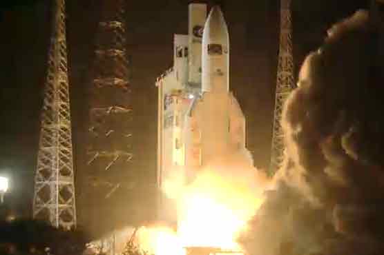 Europe launches Ariane 5 toward ISS