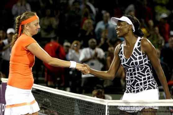 Venus Williams upsets Kvitova at Key Biscayne