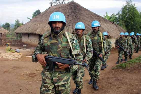 Pakistani troops awarded UN medal in Congo