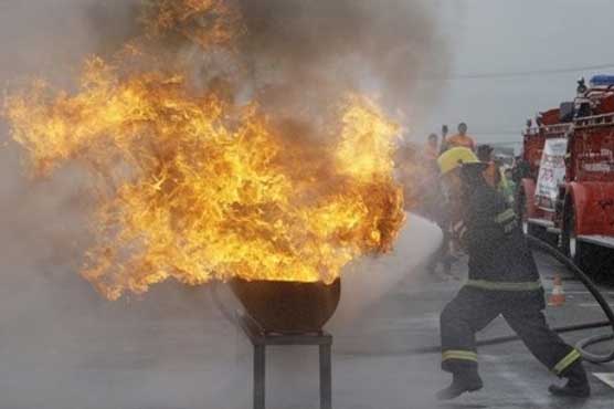 Manila firefighters test their skills in annual Fireman games