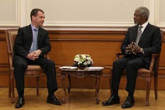 Russia says Annan offers last chance for Syria 