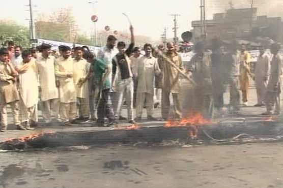 More than 300 protesters booked in Faisalabad