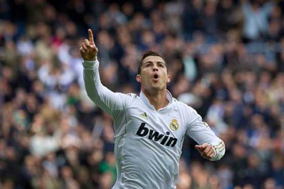 Ronaldo fastest to 100 league goals in Spain
