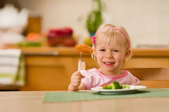 Fish is good for babies