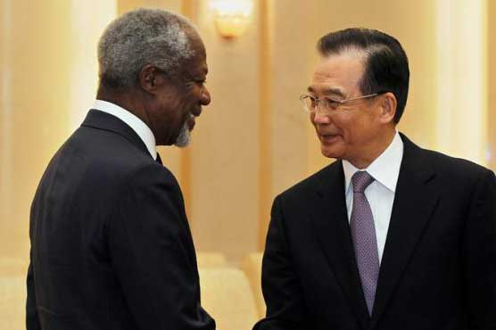 China urges Syrian parties to honour commitment