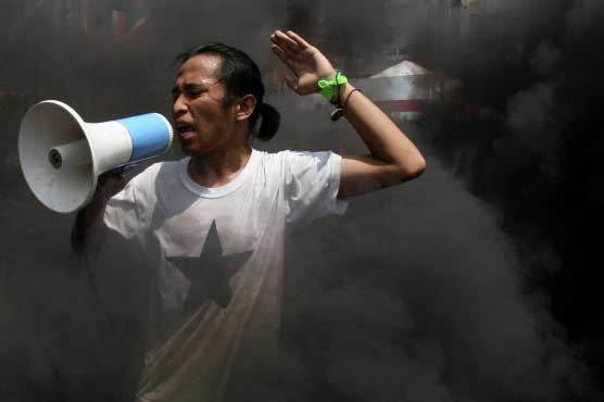 Indonesian protest against fuel price hike