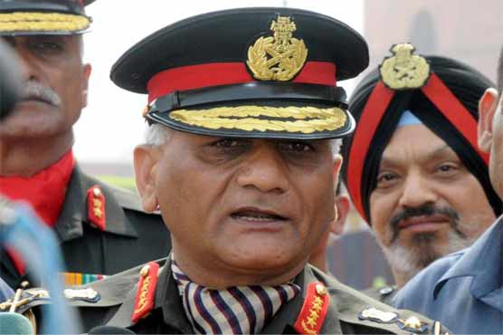 Indian army chief terms disclosure of letter as high treason