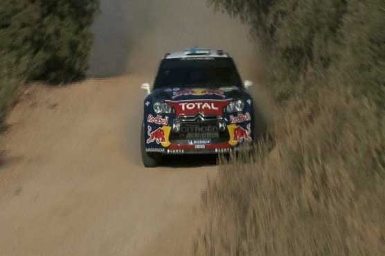 Rallying: Solberg seizes early lead in Rally of Portugal