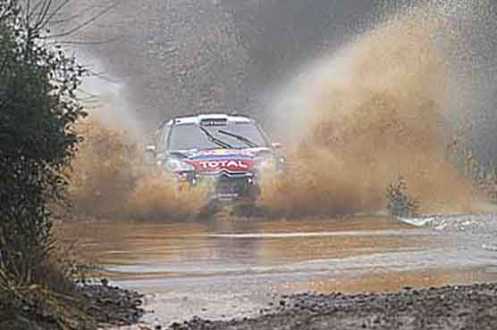 Heavy rain hits Portuguese Rally
