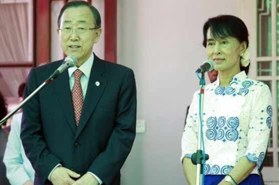 UN chief welcome San Suu Kyis compromise