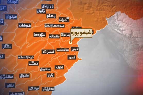 Sheikhupura: 6 killed as van catches fire 