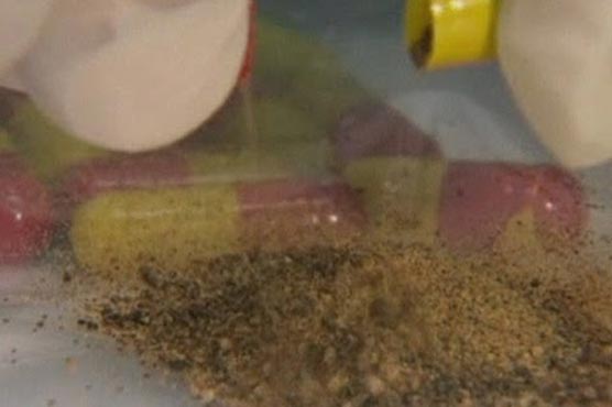 China denies exporting capsules made of human flesh