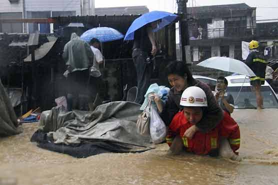 Heavy rains in central China: Over 30,000 evacuated