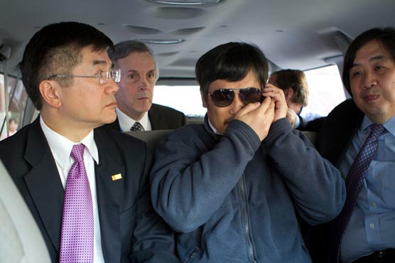 Chen says China authorities targeting relatives 