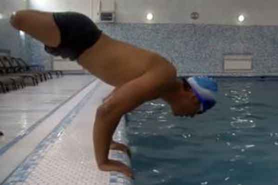 Afghan swimmer dream of London Paralympics 