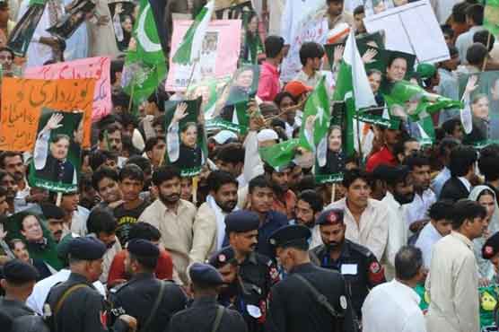 PML-N to show strength during anti-PPP rally today