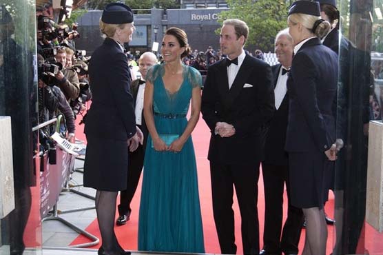 William and Kate attend Team GB Olympic celebration