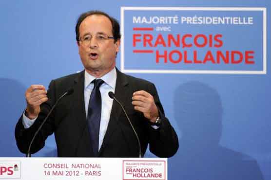 Hollande to take over French presidency