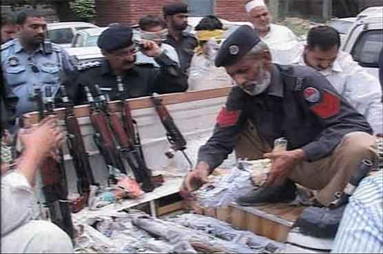 Two held with ammunition-loaded vehicle 