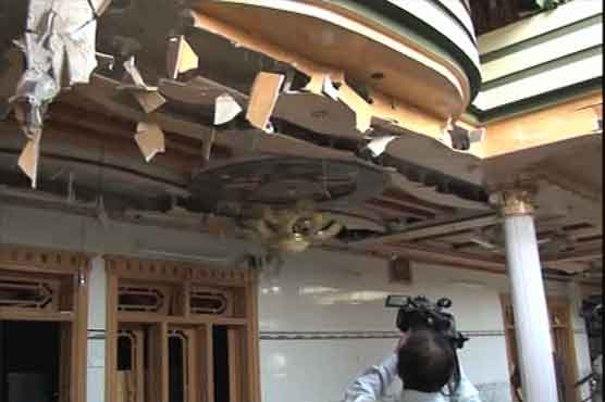  Peshawar: Blast outside trader's house; kid hurt