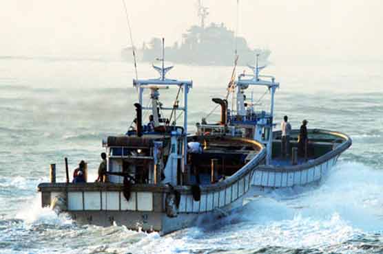 Chinese fishing boats held by North Korea