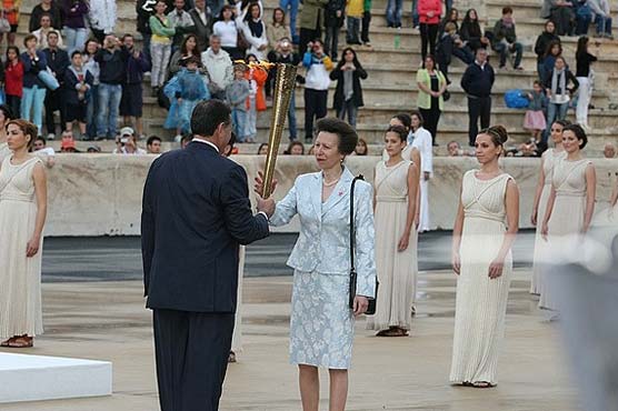 Flame for London Games formally handed over