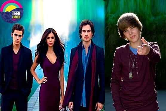 Vampire Diaries, Bieber lead Teen Choice nominees