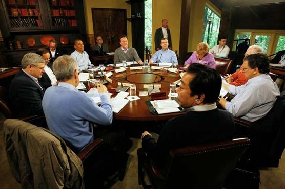 G-8 leaders hope Greece remains in eurozone