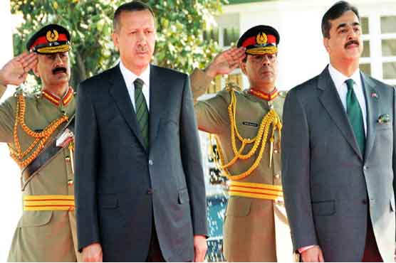 Turkish PM arrives in Islamabad