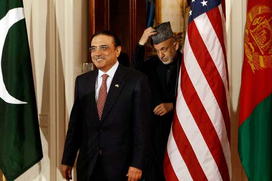 Zardari, Karzai discuss Pakistan role in Afghanistan peace