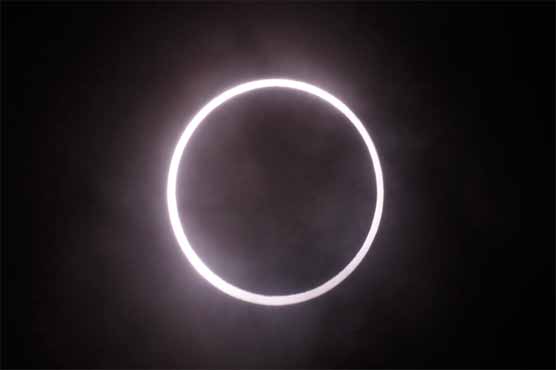 Millions watch a ring of fire