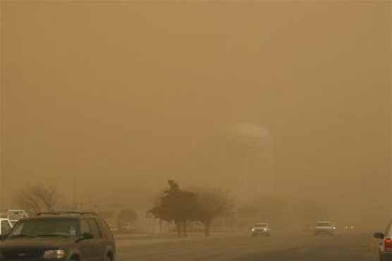 Dusty winds blow in parts of Punjab