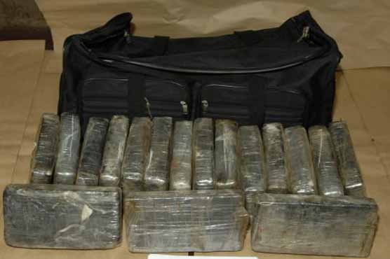 Container filled with narcotics seized in Karachi