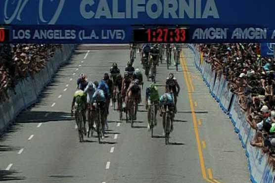 Cycling: Gesink wins at Tour of California