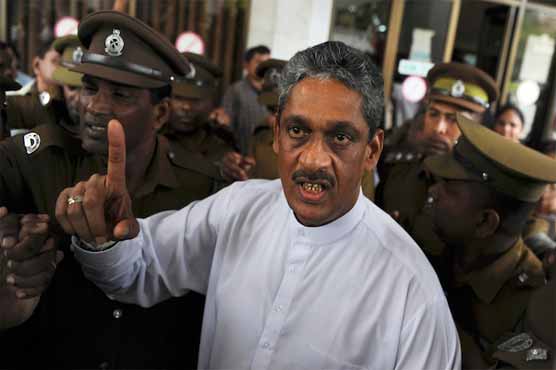Sri Lanka's ex-army chief released from jail 